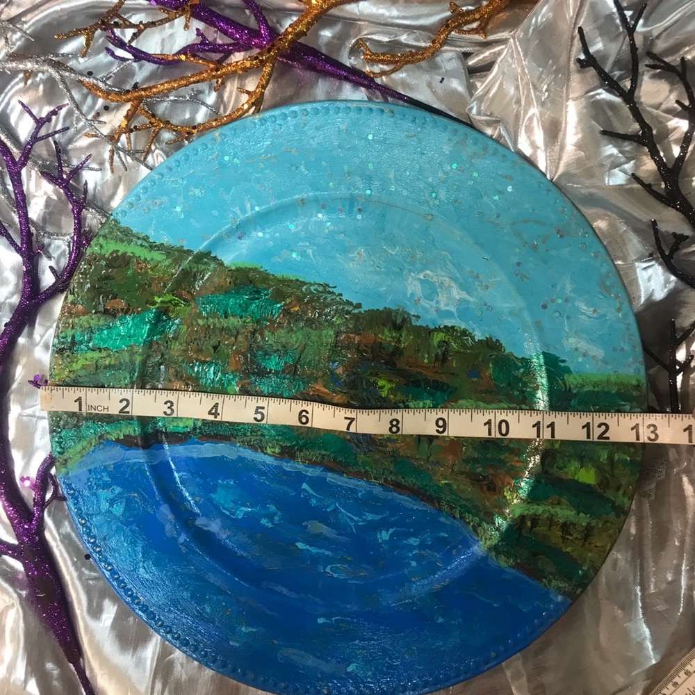 💚💙Home Decor Plate💚💙 - Picture 10 of 11